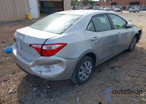 2014 Toyota Corolla Le from USA, damaged, VIN 2T1BURHE2EC151033